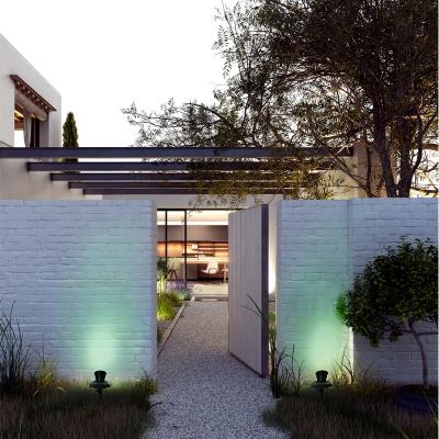ソーラースポットライト屋外2イン1色調整可能なLED防水芝生ガーデンライト
